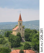 Церковь в Венгрии. Стоковое фото, фотограф Мария Коробкина / Фотобанк Лори