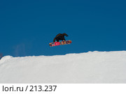 Прыжок сноубордиста (2008 год). Редакционное фото, фотограф Талдыкин Юрий / Фотобанк Лори
