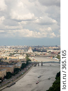 Вид на Москву с большой высоты (2008 год). Стоковое фото, фотограф Влад Нордвинг / Фотобанк Лори