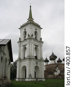 Старинная колокольня в г. Каргополе (2008 год). Стоковое фото, фотограф Беляева Наталья / Фотобанк Лори