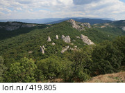 Скалы Тышлар (крымский Стоунхендж) Стоковое фото, фотограф Медведева Мила / Фотобанк Лори