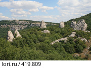 Скалы Тышлар (крымский Стоунхендж) Стоковое фото, фотограф Медведева Мила / Фотобанк Лори