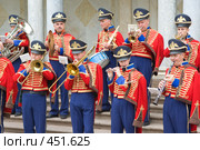 Духовой оркестр в Петергофе (2008 год). Редакционное фото, фотограф Давид Мзареулян / Фотобанк Лори