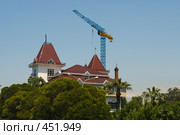 Строящийся коттедж на набережной Сочи (2008 год). Стоковое фото, фотограф Алексей Еманов / Фотобанк Лори
