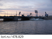 Вечер у Тучкового моста (2008 год). Редакционное фото, фотограф Самохвалов Артем / Фотобанк Лори