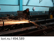 Шлифовщик. Стоковое фото, фотограф Владимир Борисов / Фотобанк Лори