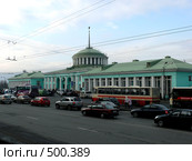 Здание вокзала г. Мурманска (2008 год). Редакционное фото, фотограф Иван Мацкевич / Фотобанк Лори