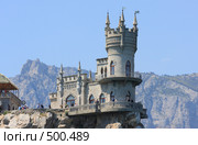 Крым, виды Ялты. "Ласточкино гнездо", 2008 год. Стоковое фото, фотограф Дмитрий Неумоин / Фотобанк Лори