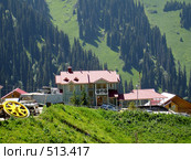 Домик в горах. Стоковое фото, фотограф Камбулина Татьяна / Фотобанк Лори