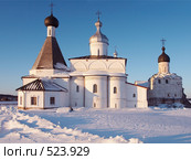 Ферапонтов монастырь зимой (2008 год). Редакционное фото, фотограф Александр Максимов / Фотобанк Лори