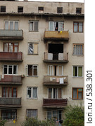 Абхазия. Гагра. Жилой дом (2008 год). Редакционное фото, фотограф nikolay uralev / Фотобанк Лори