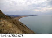 Изгиб морского берега.Тихий океан,остров Сахалин. Стоковое фото, фотограф RedTC / Фотобанк Лори