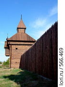 Ялуторовск. Сретенский острог. Сторожевая башня (2008 год). Стоковое фото, фотограф Александр Тараканов / Фотобанк Лори