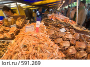 Продуктовый рынок у площади Бастилии. Париж (2008 год). Редакционное фото, фотограф Михаил Мандрыгин / Фотобанк Лори