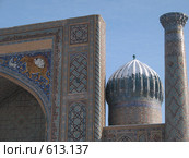 Площадь Регистан. Самарканд. Узбекистан. (2008 год). Стоковое фото, фотограф Легкобыт Николай / Фотобанк Лори
