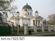 Спасский Старо-Ярмарочный кафедральный собор в Нижнем Новгороде (2007 год). Редакционное фото, фотограф Gagara / Фотобанк Лори