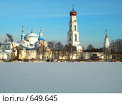 Раифский Богородицкий мужской монастырь. Казань. Татарстан. (2006 год). Стоковое фото, фотограф Вадим Хомяков / Фотобанк Лори