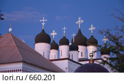 Астрахань. Кремль. Главки Троицкого монастыря (2008 год). Редакционное фото, фотограф Румянцева Наталия / Фотобанк Лори
