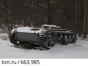 Снегири. Военно-исторический музей. Образец военной техники II мировой войны (2009 год). Редакционное фото, фотограф Елена Прокопова / Фотобанк Лори