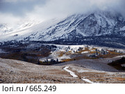 Снег в горах Америки (2008 год). Стоковое фото, фотограф Estet / Фотобанк Лори