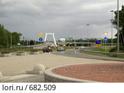 Развязка петербургской КАД в Горской (2008 год). Редакционное фото, фотограф Самохвалов Артем / Фотобанк Лори