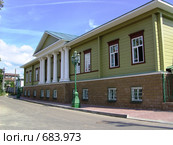 Арзамас, дом на улице Набережной (2008 год). Стоковое фото, фотограф Юрий Зуев / Фотобанк Лори