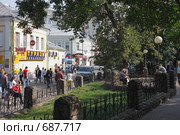 Клементовский переулок. Москва (2008 год). Редакционное фото, фотограф Юрий Синицын / Фотобанк Лори