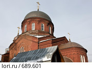 Древнеправославная церковь в честь Покрова Божьей матери (2009 год). Стоковое фото, фотограф Миленин Константин / Фотобанк Лори