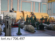 Котлотурбинный цех Дубровской ТЭЦ-8. Ленинградская область (2008 год). Редакционное фото, фотограф Александр Секретарев / Фотобанк Лори