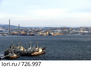 Порт Мурманска. Роста (2009 год). Редакционное фото, фотограф Иван Мацкевич / Фотобанк Лори
