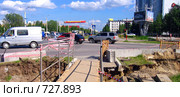 Лето - время ремонта труб. Нижневартовск (2008 год). Редакционное фото, фотограф Елена Киселева / Фотобанк Лори