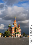 Собор Василия Блаженного (2008 год). Стоковое фото, фотограф Михаил Ушакевич / Фотобанк Лори
