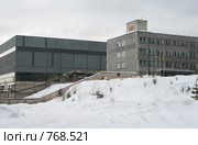 2-я площадка ОТЗ (Онежский тракторный завод). Административный корпус. Карелия. Петрозаводск (2009 год). Редакционное фото, фотограф Сергей Костин / Фотобанк Лори
