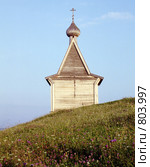 Кенозеро. Вершинино. Часовня Святого Николая Угодника. Редакционное фото, фотограф Т. З. / Фотобанк Лори