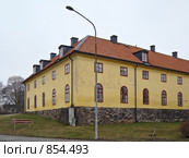 Старый дом в Дроттнингхольме (2009 год). Стоковое фото, фотограф Наталья Лукина / Фотобанк Лори