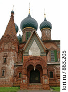 Ярославль. Церковь Иоанна Златоуста в Коровниках (2008 год). Стоковое фото, фотограф Julia Nelson / Фотобанк Лори