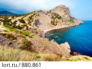 Морской берег. Крым (2007 год). Стоковое фото, фотограф Михаил Лукьянов / Фотобанк Лори