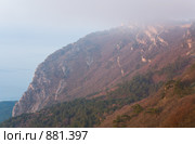 Рассвет, вид с горы Ай-Петри, Крым, Украина (2009 год). Стоковое фото, фотограф Юрий Брыкайло / Фотобанк Лори