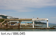 Подготовка пляжа к курортному сезону (2009 год). Стоковое фото, фотограф Наталья Чуб / Фотобанк Лори