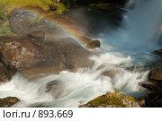 Радуга над водой (2008 год). Стоковое фото, фотограф Роман Мухин / Фотобанк Лори