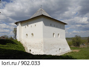 Вязьма. Спасская башня (2009 год). Стоковое фото, фотограф Лев Бирюков / Фотобанк Лори