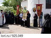 Псков. Снетогорский монастырь. Праздник Вознесения Господня (2009 год). Редакционное фото, фотограф Михаил Котов / Фотобанк Лори