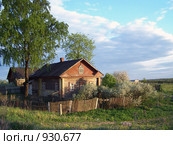 Деревенский дом. Стоковое фото, фотограф Елена Мекк / Фотобанк Лори