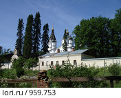 Скит Всех Святых на острове Валаам (2008 год). Стоковое фото, фотограф Сергей Цепек / Фотобанк Лори