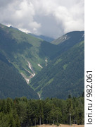 Красная поляна, гора Псехако (2009 год). Редакционное фото, фотограф Татьяна Дигурян / Фотобанк Лори