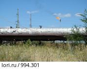 Газопровод. Стоковое фото, фотограф Петрова Надежда / Фотобанк Лори