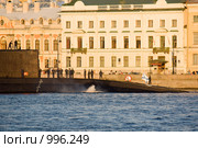 Подводная лодка у Дворцовой набережной (2009 год). Стоковое фото, фотограф Полина Столбушинская / Фотобанк Лори