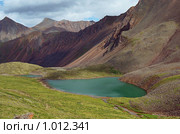 Горное озеро, Восточный Саян. Стоковое фото, фотограф Татьяна Добровольская / Фотобанк Лори