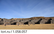 Руины Саксауаман ( Sacsayhuaman ) (2009 год). Стоковое фото, фотограф Кирилл Трифонов / Фотобанк Лори