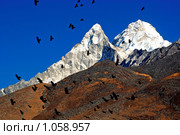 Ама Даблам (2008 год). Стоковое фото, фотограф Туркин Владимир / Фотобанк Лори
